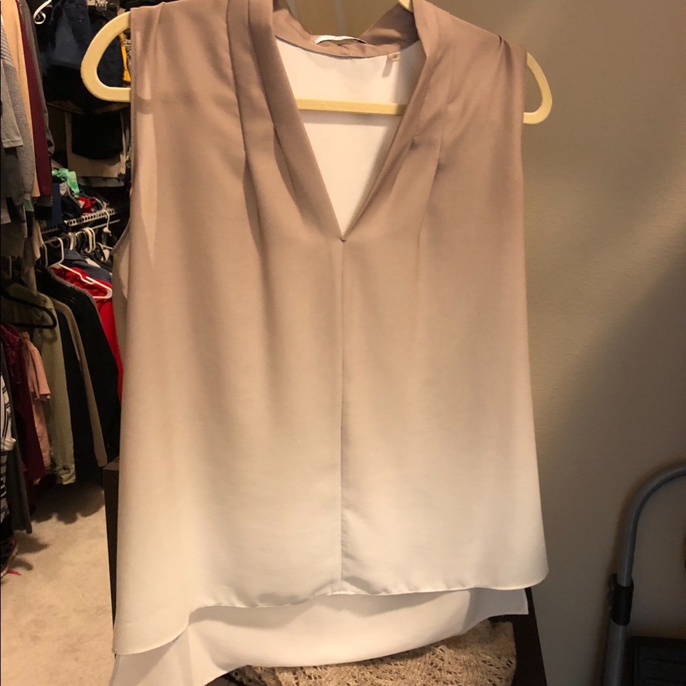 No sleeve blouse